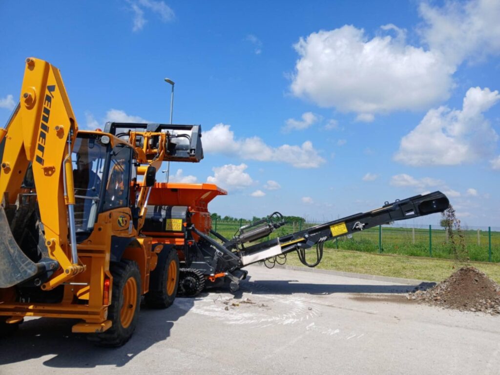 Od 12,10 emisija o projektu "CrossWaste" 1 DROBILICA