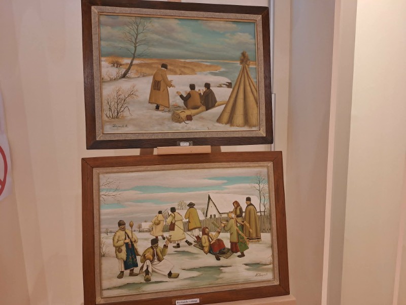 Baranjski običaji Srba oživeli kroz knjigu i slike Milana Dvornića 3 Izlozba Custom