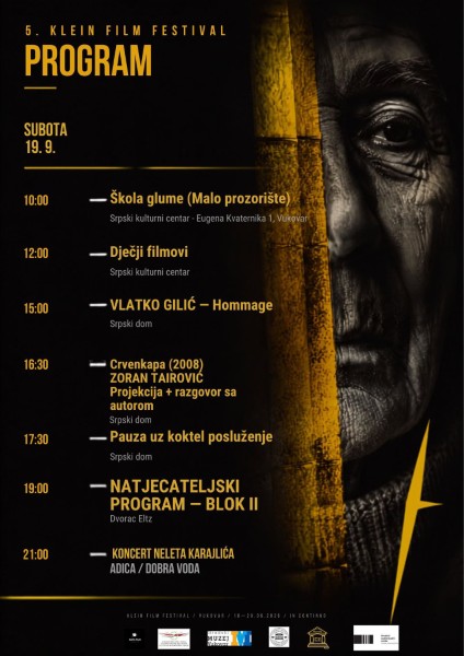 Otvoren 5. Klein film festival: Predstavljena i knjiga o Hugu Kleinu 8 KFF sub Custom